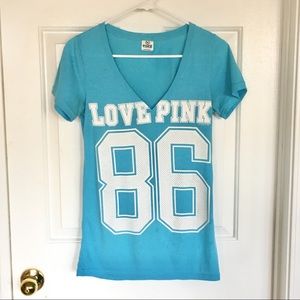 PINK Victoria’s Secret V-Neck Tee